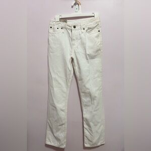 POLO RALPH LAUREN white jeans